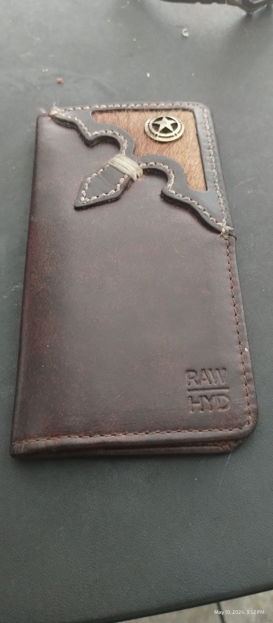 Buffalo Leather Rodeo Wallet 