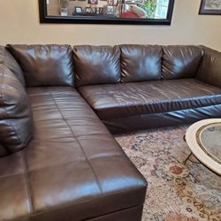Sectional Leather Sofa