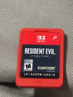Resident Evil Requiem Nintendo Switch 2 Cartridge