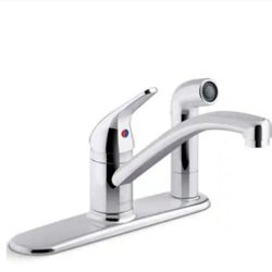 Kholer Kitchen Faucet With Spray Nozzle Model Number 30615 – Cp