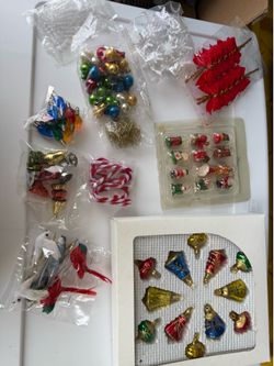 Miniature Christmas ornaments