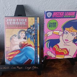 NEW Justice League: Season One (DVD, 2001, 4-Disc Set) With ●Slipcover ●DC