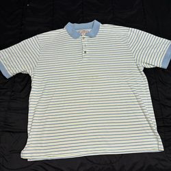 Paradise Blue golf polo 