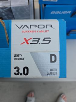 Bauer Vapor X3.5 Ice Skates Size 3.0D