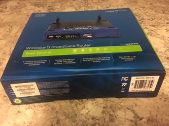 Cisco-Linksys WRT54GS Wireless-G Broadband Router .