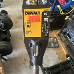 Dewalt SDS Bits, Many Sizes Contact For Sizes You Need