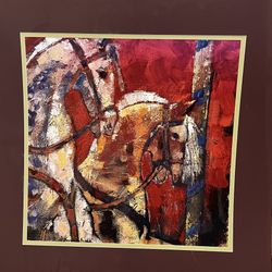 Carousel Horse Print