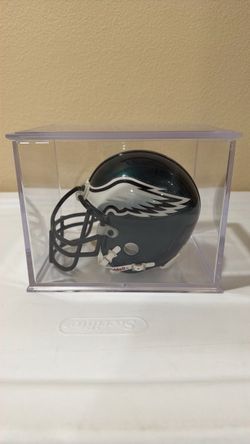 Philadelphia Eagles Riddell Mini Helmet Display Case