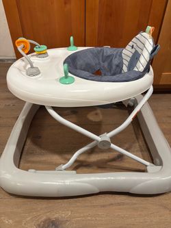 Ingenuity Smooth Strides Activity Baby Walker - Chambray,