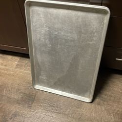 large, aluminum baking sheet, 26”x18 “