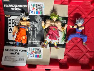 Dragon ball statues MUI Goku, beast Gohan, legendary super saiyan Broly