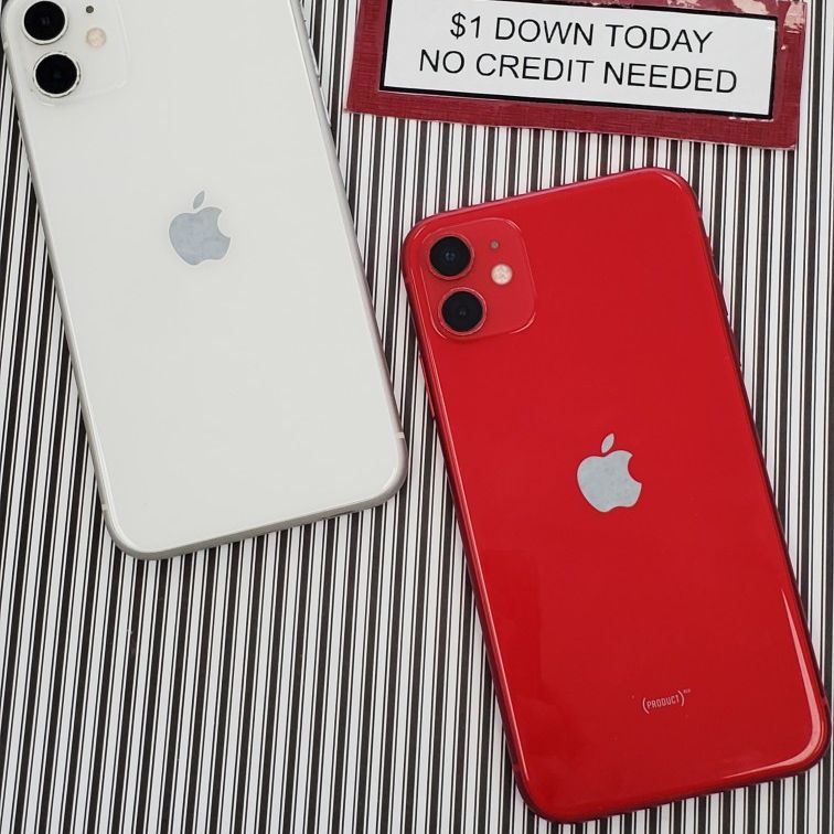 Apple Iphone 11 Pay $1 DOWN AVAILABLE - NO CREDIT NEEDED