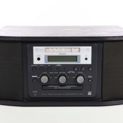 TEAC GF-350 Record Player / AM-FM Stereo Music System Vintage Wood Cabinet