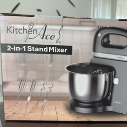 Kitchen Ace 2 In 1 Stand Mixer