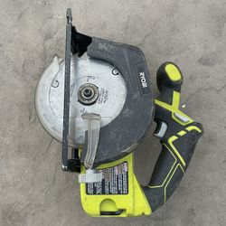 Ryobi One P505 18V Lithium Ion Cordless Circular Saw 