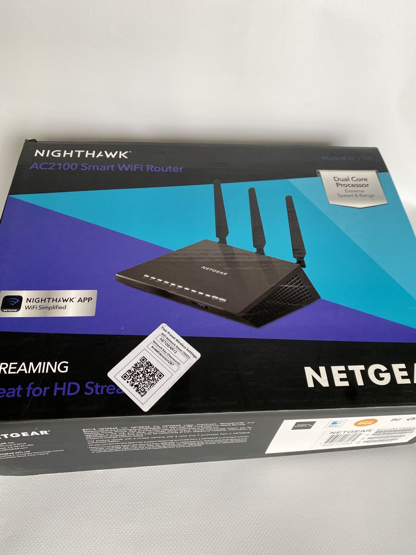 NETGEAR NIGHTHAWK AC2100 Smart WiFi Router