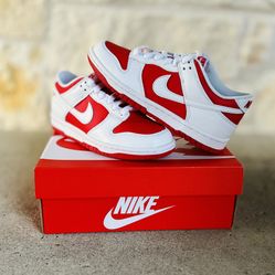 Nike Dunks. Champion Ship Red 