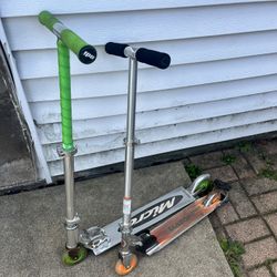 Scooters W/ Light Up Wheels 