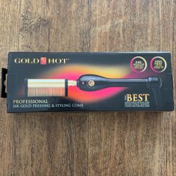 Gold ‘N Hot 24K Professional Pressing & Styling Comb