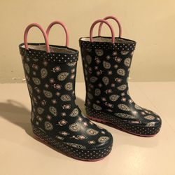 Girls Toddler Rain Boots Size 7 / 8, Western Chief