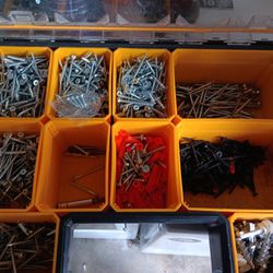 Tools Box With Screws 