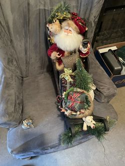 Santa En Trineo