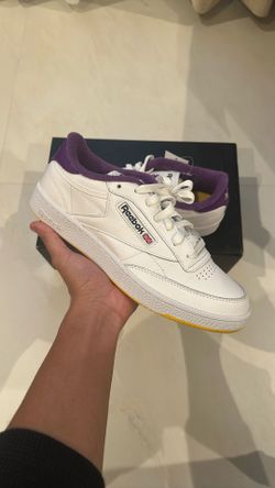 Eric Emanuel Reebok Club C 85 Laker Purple/Yellow