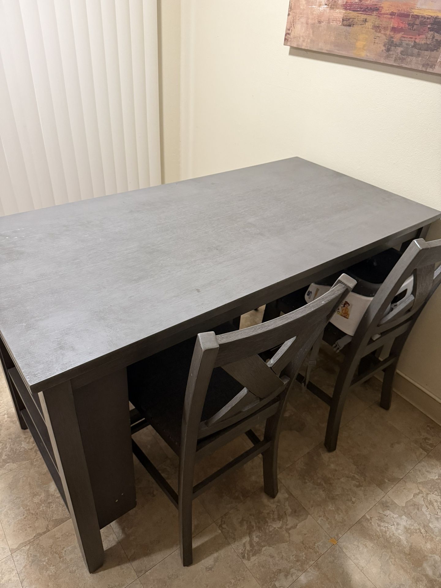 Grey Dining Table