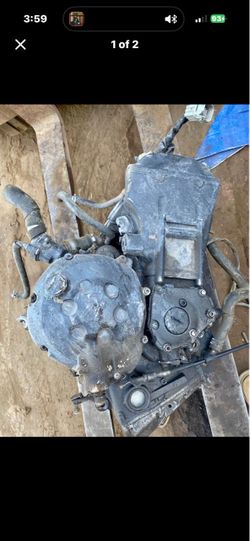Yamaha r1 2005 complete motor for parts