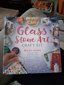 Hinkler Glass Stone Art Craft Kit