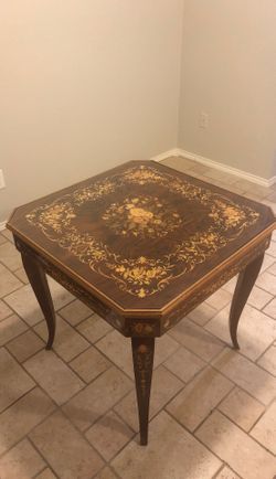Antique Italian games table