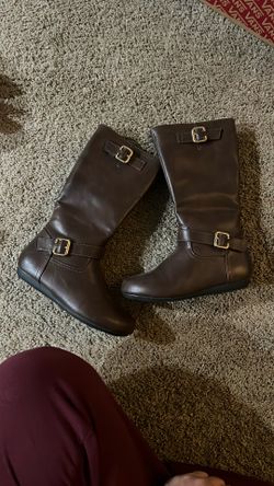 Girls Zipper Boots 13C