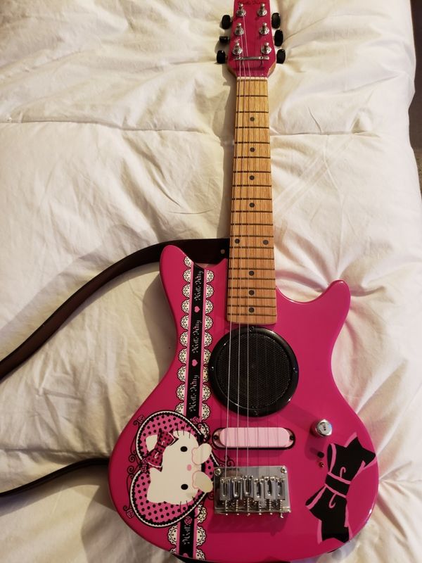 Electric Guitar Hello Kitty Guitarra Electrica Hello Kitty for Sale