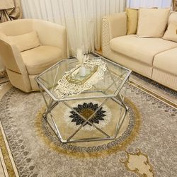 One Coffee Table And Two Side Tables 