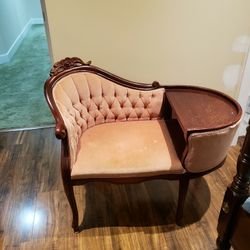 Antique Phone Chair Bench for Sale in Woodway WA OfferUp