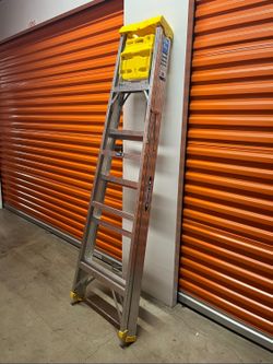 Werner 6 Ft Aluminum Step Ladder – 250 lb Capacity
