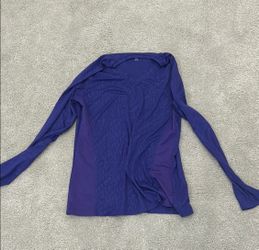 Women's Purple Long Sleeve Athletic Champion Top
