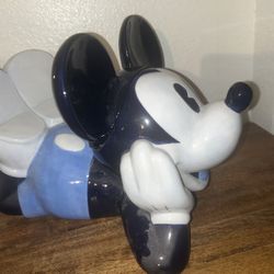 Vintage Disney Rare Mickey Mouse Ceramic Cookie Jar