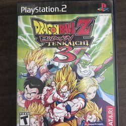 Dragon ball Z Budokai Tenkaichi 3