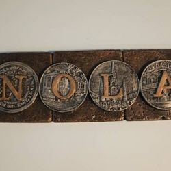 BEAUTIFULLY DETAILED N.O.L.A. STONE WALL PLAQUE - $30 (Harahan)