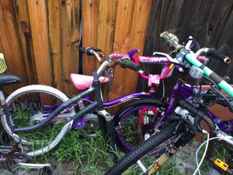 Kids and adult bikes $20