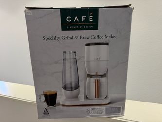 GE Café Specialty Grind and Brew Coffee Maker with Thermal Carafe