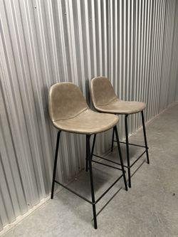 Two bar chairs