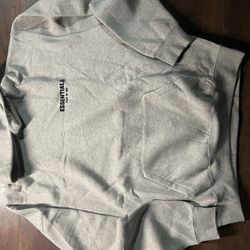 oatmeal Grey Essentials Hoodie Passes Stock❎