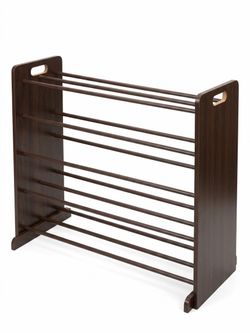 Kids toy storage shelf