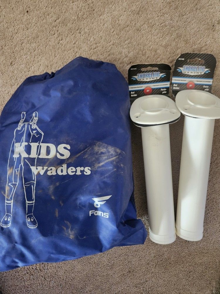 Fishing Gear And Pole Holder