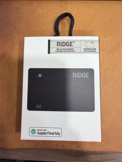 Ridge Tracker Wallet Card - with Apple FindMy support