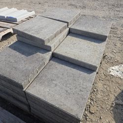 CONCRETE STEPPING PAVERS 16"X16" @ $5 EACH PIECE 
