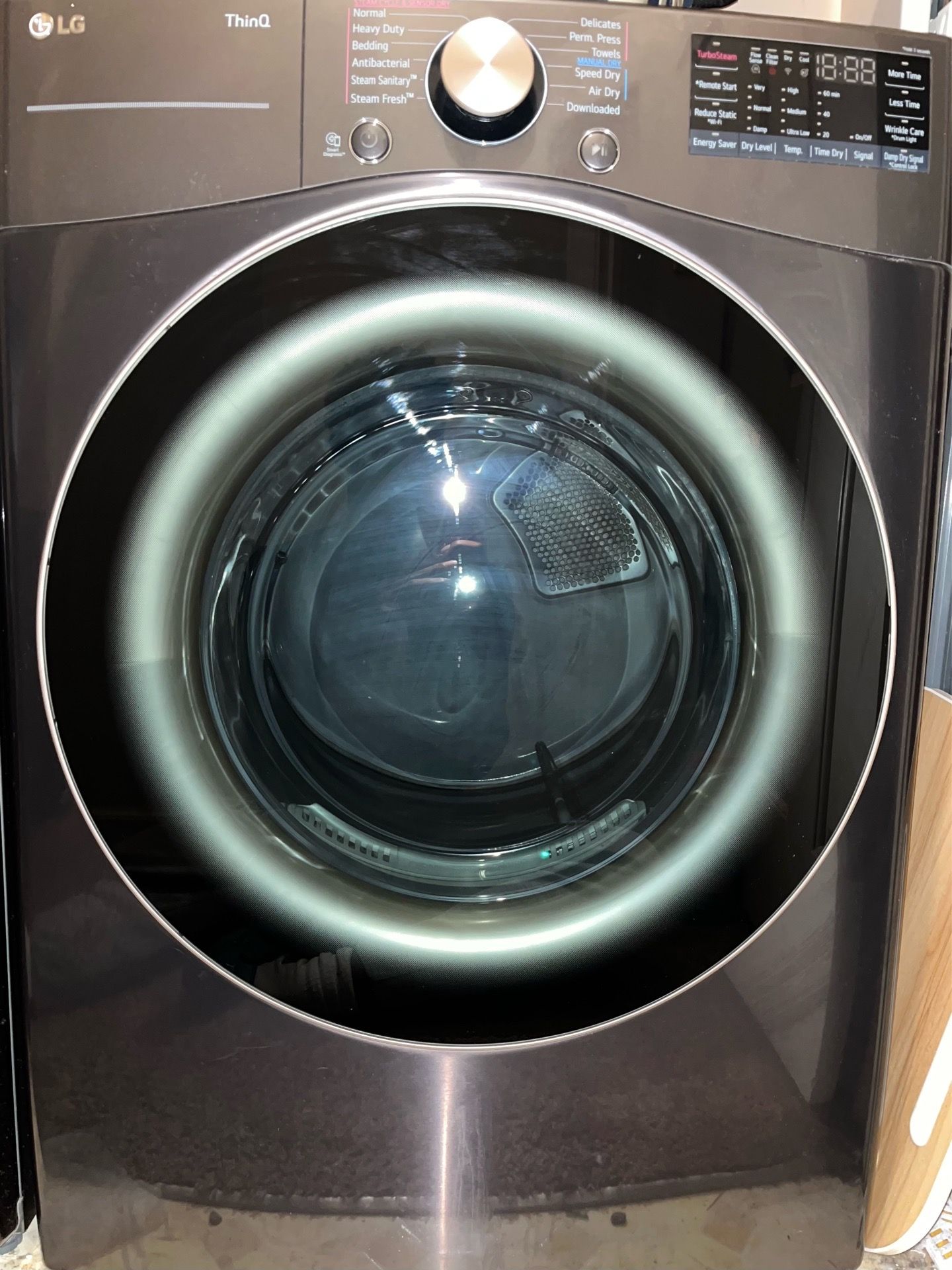 Front face washer & dryer