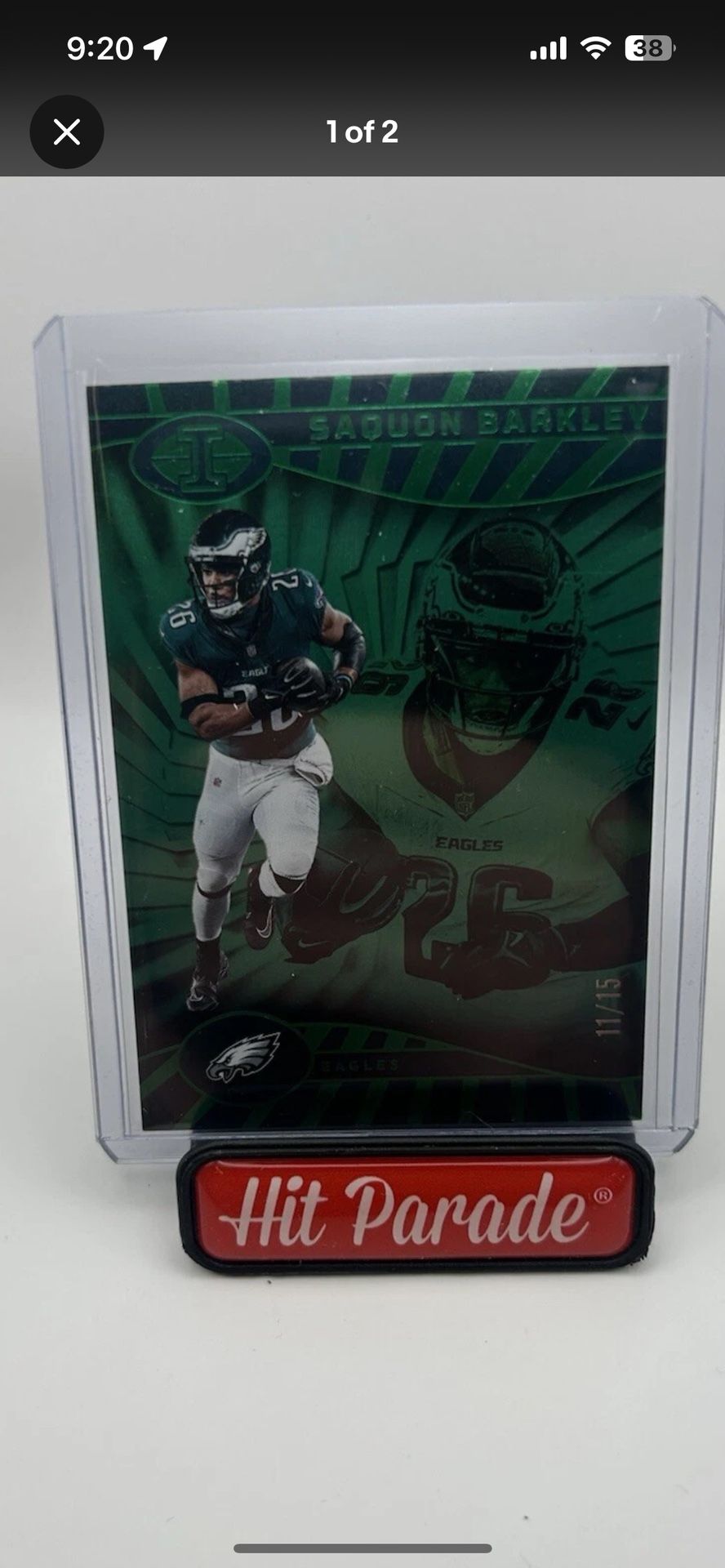 Saquan Barkley /15 Color Match!